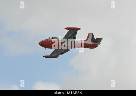 Portrush, Fr d'Antrim, en Irlande du Nord. 31 août 2013 :- Jet Provost T3 en battant l'affichage à l'Airshow Portrush Banque D'Images