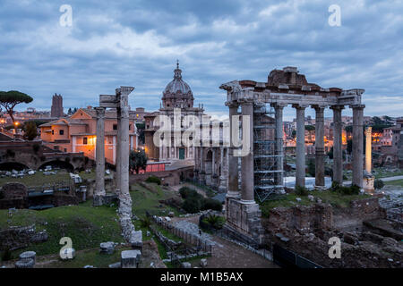 Le Forum Romain. Rome, Italie Banque D'Images