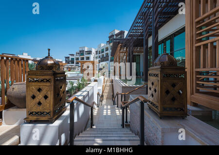 Jumeirah Al Naseem, un complexe de luxe à Dubaï, Émirats arabes unis, Émirats Arabes Unis Banque D'Images