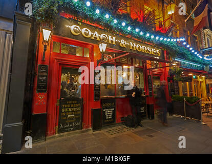 Coach and horses pub Covent garden Banque D'Images