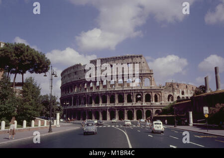 Vieux Colisée, Rome, Italie, 1961 Banque D'Images