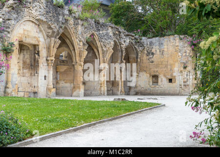 Ruines de l'église Saint Gilles, Caen, Calvados, Normandie, France, Europe Banque D'Images