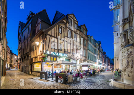 De l'église Saint-Maclou, Rouen, Seine-Maritime, Normandie, France, Europe Banque D'Images