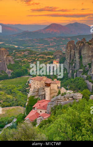 Monastère de Meteora, Grèce Banque D'Images