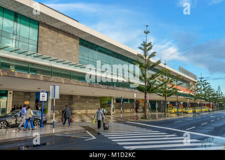 L'aéroport, Funchal, Madeira, Portugal, Flughafen Banque D'Images