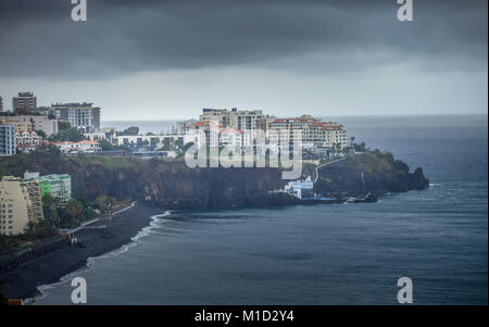 Hotel district, Estrada Monumental, Funchal, Madeira, Portugal, Hotelviertel Banque D'Images