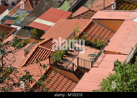 Ville Haute, Funchal, Madeira, Portugal, Oberstadt Banque D'Images