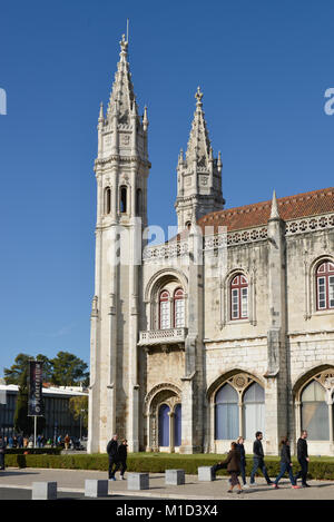 Museum'Museu de Marinha', 'Mosteiro dos Jeronimos Monastery', Belém, Lisbonne, Portugal, Musée'Museu de Marinha', Kloster 'Mosteiro dos Jeronimos', Lis Banque D'Images