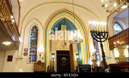 Leo Frankel synagogue Budapest Hongrie Banque D'Images