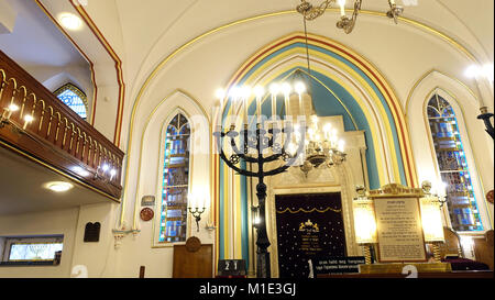 Leo Frankel synagogue Budapest Hongrie Banque D'Images