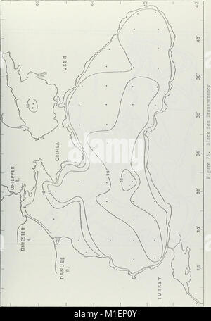 Un atlas des mesures de transparence au disque de Secchi et Forel-Ule codes couleurs pour les océans du monde. (1970) (20156483608) Banque D'Images