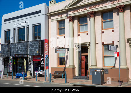 Le centre-ville de Cessnock, une grande ville ville en Nouvelle Galles du Sud, Australie Banque D'Images