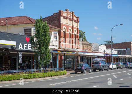 Centre ville à Cessnock Cessnock,est une ville de la région de New South Wales, Australie Banque D'Images