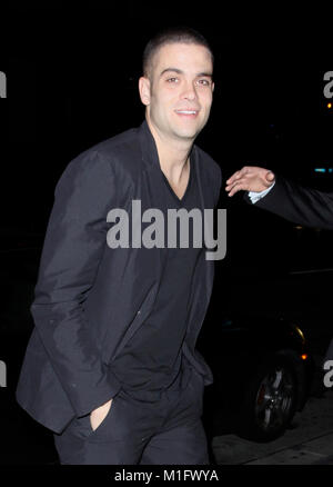 LOS ANGELES, CA - 05 mars : Mark Salling en 2010 à Los Angeles, Californie. People : Mark Salling Transmission Ref : MNC Banque D'Images