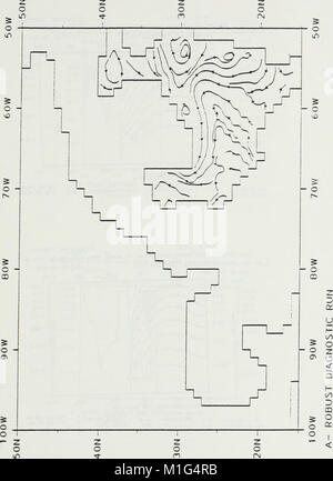 L'analyse des résultats d'une haute résolution de la circulation océanique mondiale (Modèle 1988) (17983457869) Banque D'Images