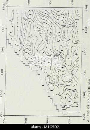 L'analyse des résultats d'une haute résolution de la circulation océanique mondiale (Modèle 1988) (18165957642) Banque D'Images