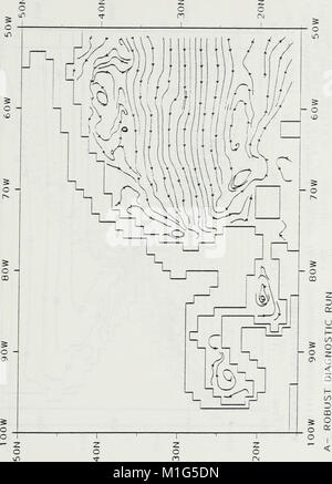 L'analyse des résultats d'une haute résolution de la circulation océanique mondiale (Modèle 1988) (17983292249) Banque D'Images