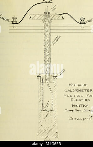 Une étude des méthodes calorimétriques ainsi qu'une étude critique du calorimètre de peroxyde (1902) (14781553884) Banque D'Images