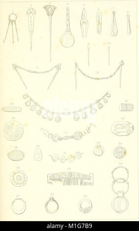 Un indice archéologique de vestiges de l'antiquité du Celtic, Romano, périodes et anglo-saxons (1847) (14780577234) Banque D'Images