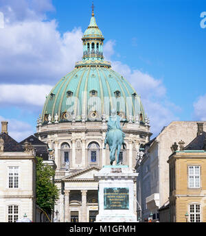 Frederikskirken, alias l'église de marbre, Copenhague, Danemark Banque D'Images