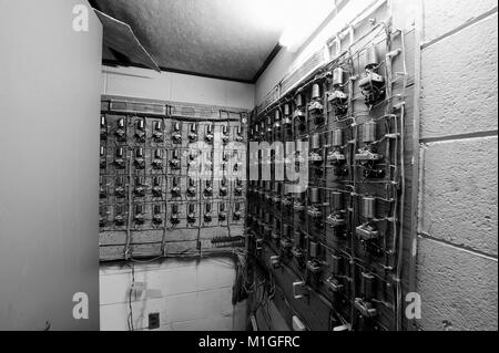 C'est l'une des nombreuses photos que j'ai prises à l'intérieur, après le Sudbury St. Joseph's Health Centre (l'ancien hôpital général) a fermé ses portes Banque D'Images