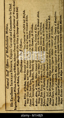 Une poche almanack, pour l'année, calculé pour l'utilisation de l'état d'Massachusetts-Bay (1799) (14777064774) Banque D'Images