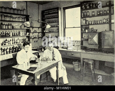 .. Rapport annuel de l'Hôpital presbytérien de la ville de Chicago, avec la constitution, règlements et charte. (1907) (14783395562) Banque D'Images