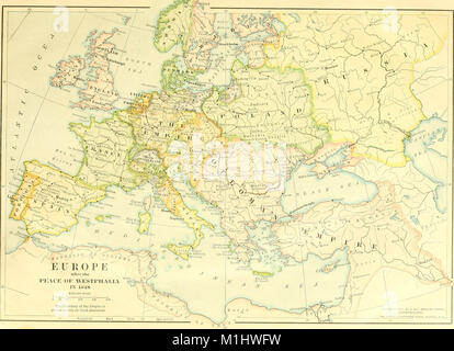 Une référence histoire du monde depuis les origines ; la première partie- l'histoire du monde, la deuxième partie- histoires nationales ; cartes, tableaux, graphiques, et un index exhaustif (1921) (14586908880) Banque D'Images