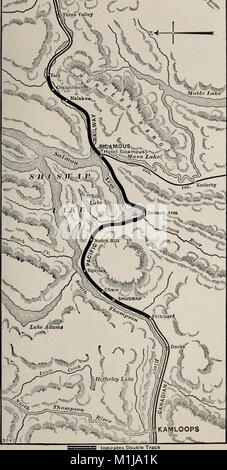 L'ensemble du Canada - guide annoté par le Canadien Pacifique, le plus grand système de transport - lignes de l'Ouest east Bound (1922) (14760612262) Banque D'Images