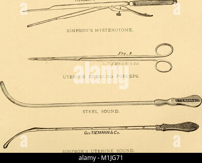 Un traité sur les soins médicaux et chirurgicaux des maladies de femmes, avec leur traitement homopathic (1880) (14590299768) Banque D'Images