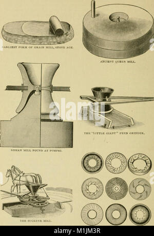 American agricultural implements ; un examen de l'invention et le développement de l'industrie des instruments aratoires de la United States (1894) (18084186206) Banque D'Images