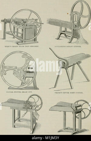 American agricultural implements ; un examen de l'invention et le développement de l'industrie des instruments aratoires de la United States (1894) (17490127183) Banque D'Images