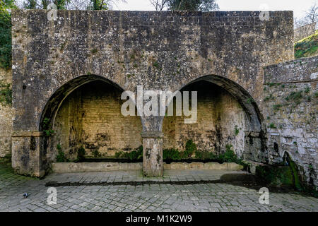 Fonti di Docciola, murs de Volterra, Pise, Toscane, Italie Banque D'Images