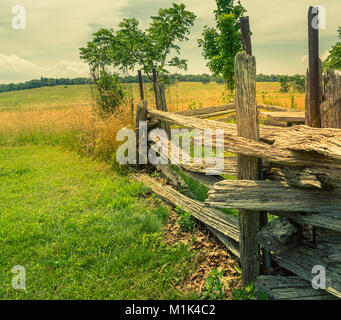 Big Meadows Le Parc National Shenandoah en Virginie Banque D'Images