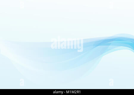 Blue Wave abstract background Banque D'Images