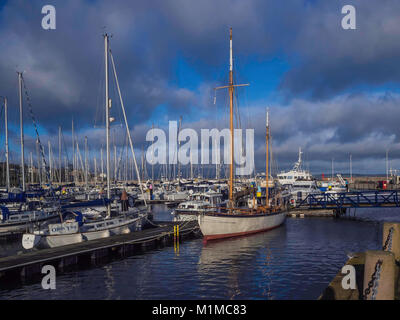 Marina de Bangor Banque D'Images