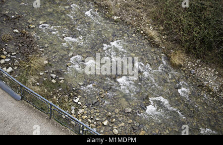 River in motion dans parc naturel, paysage et environnement Banque D'Images