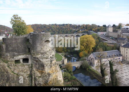 Grand-duché de Luxembourg, forteresse, casemates, Malcolm Buckland Banque D'Images