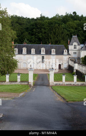 Chartreuse du Liget - Cartusian monastère fondé par le roi Henri II Plantagenêt Vallée de la Loire, France Banque D'Images