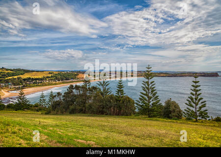 Ville côtière, Kiama, Nouvelle-Galles du Sud, Australie Banque D'Images