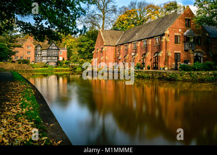 Canal de Bridgewater, Worsley Banque D'Images