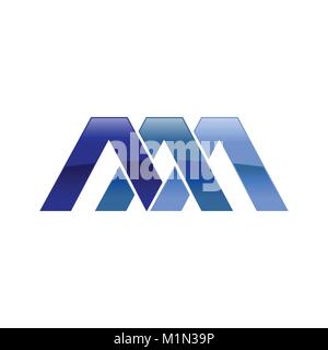 Symbole Initial AAA logo Vector Graphic Design Illustration de Vecteur