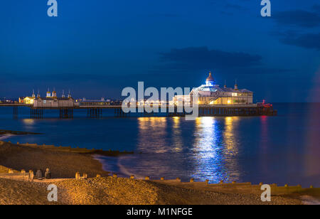 Jetée d’Eastbourne Banque D'Images