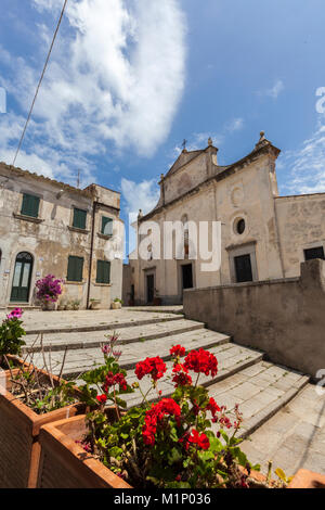 Église de Sant'Ilario à Campo, l'île d'Elbe, province de Livourne, Toscane, Italie, Europe Banque D'Images