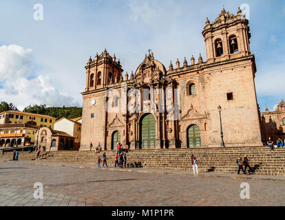 Cathédrale de Cusco, UNESCO World Heritage Site, Cusco, Pérou, Amérique du Sud Banque D'Images