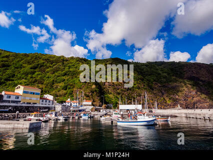 Port de Velas, Sao Jorge, Açores, Portugal, Europe, Atlantique Banque D'Images