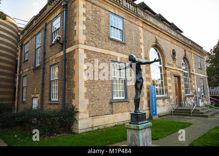 Musée polaire au Scott Polar Research Institute de l'Université de Cambridge, Cambridgeshire, Angleterre, Royaume-Uni, Europe Banque D'Images