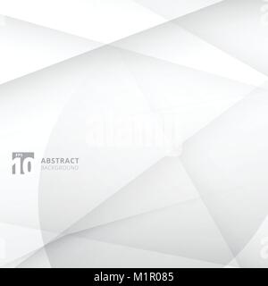 Lignes abstraites, cercle de couleur gris et blanc géométrique background. vector illustration. Illustration de Vecteur