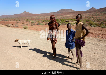 Les Himba, les femmes, la Namibie, Himba, Frauen Banque D'Images