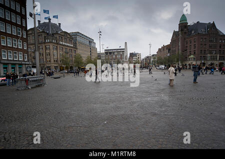 Madame Tussaud, Dam Square, Amsterdam, Hollande, Pays-Bas Banque D'Images